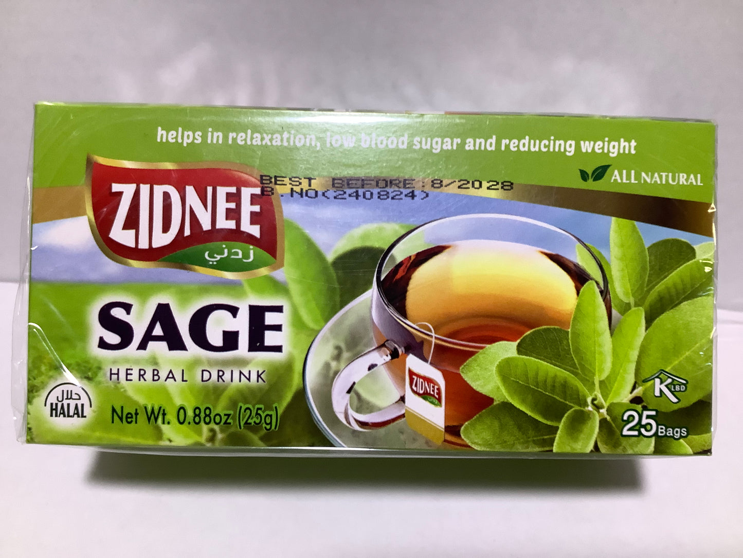 Zidnee Herbal Tea with Sage