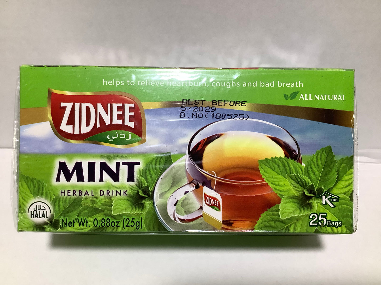Zidnee Herbal Tea with Mint