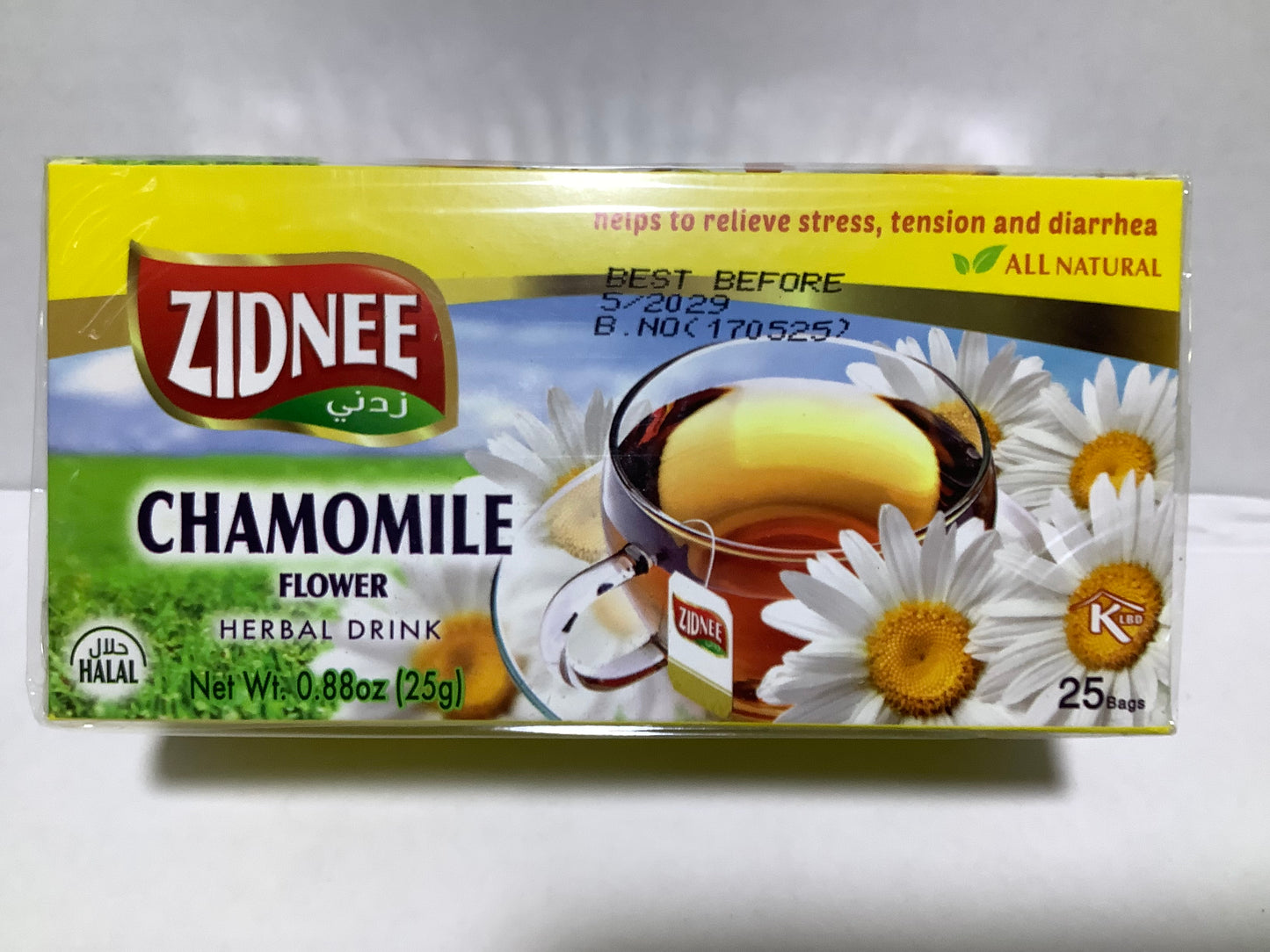 Zidnee Herbal Tea with Chamomile