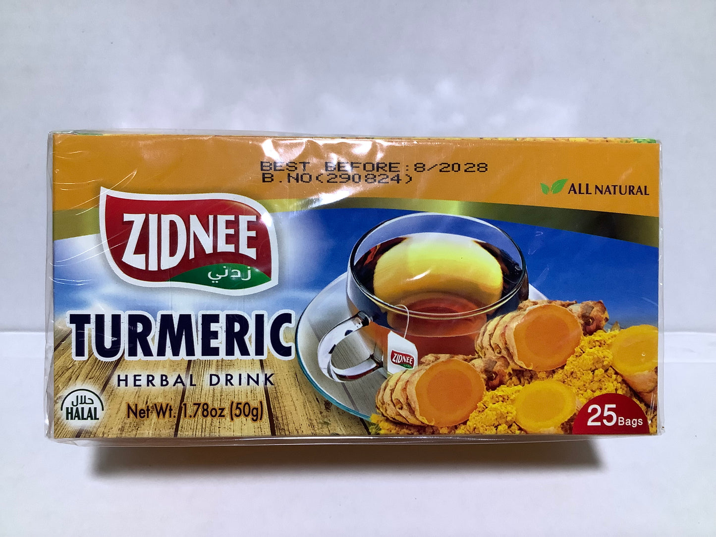 Zidnee Herbal Tea with Turmeric