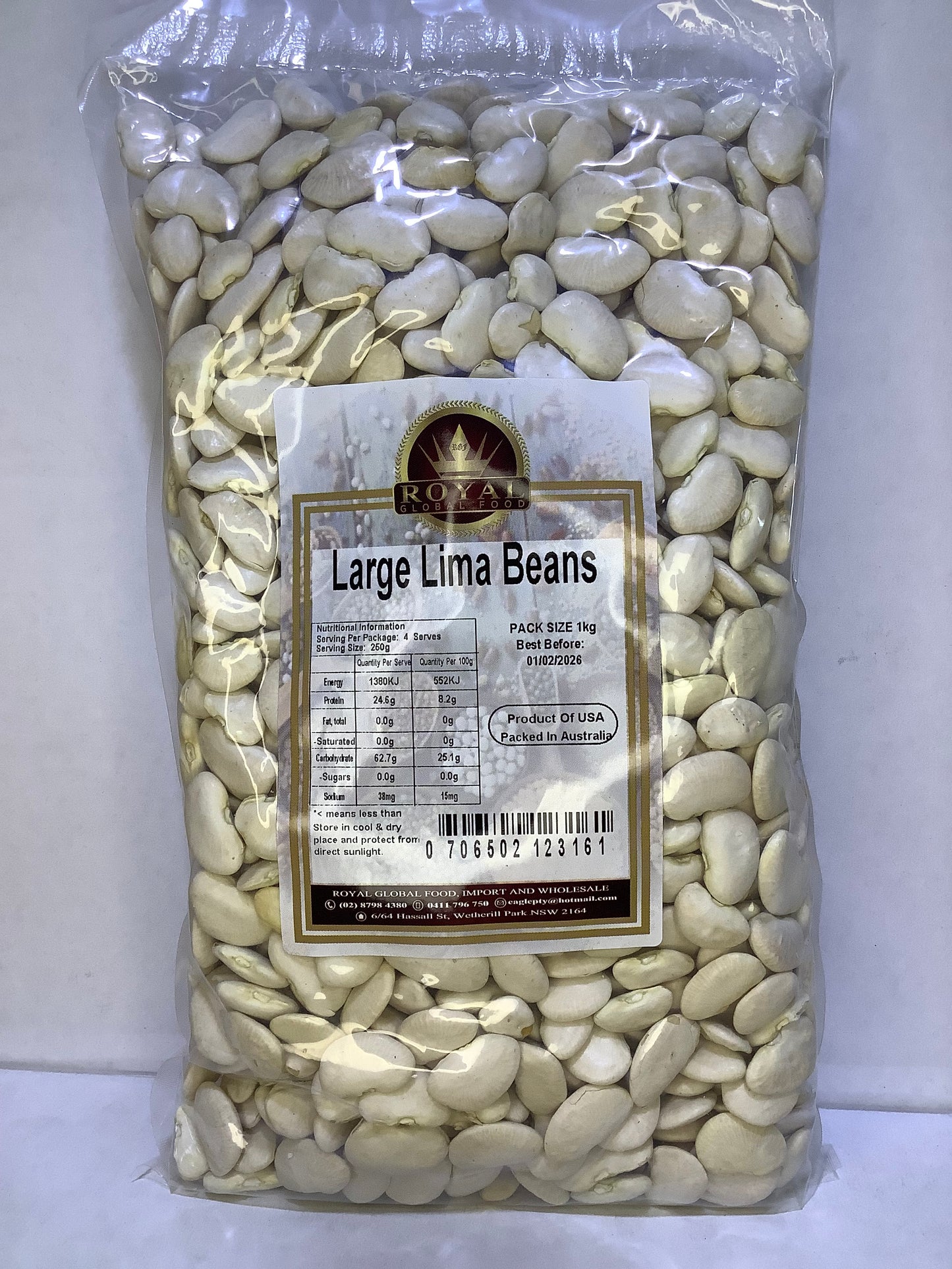 Large Lima Beans