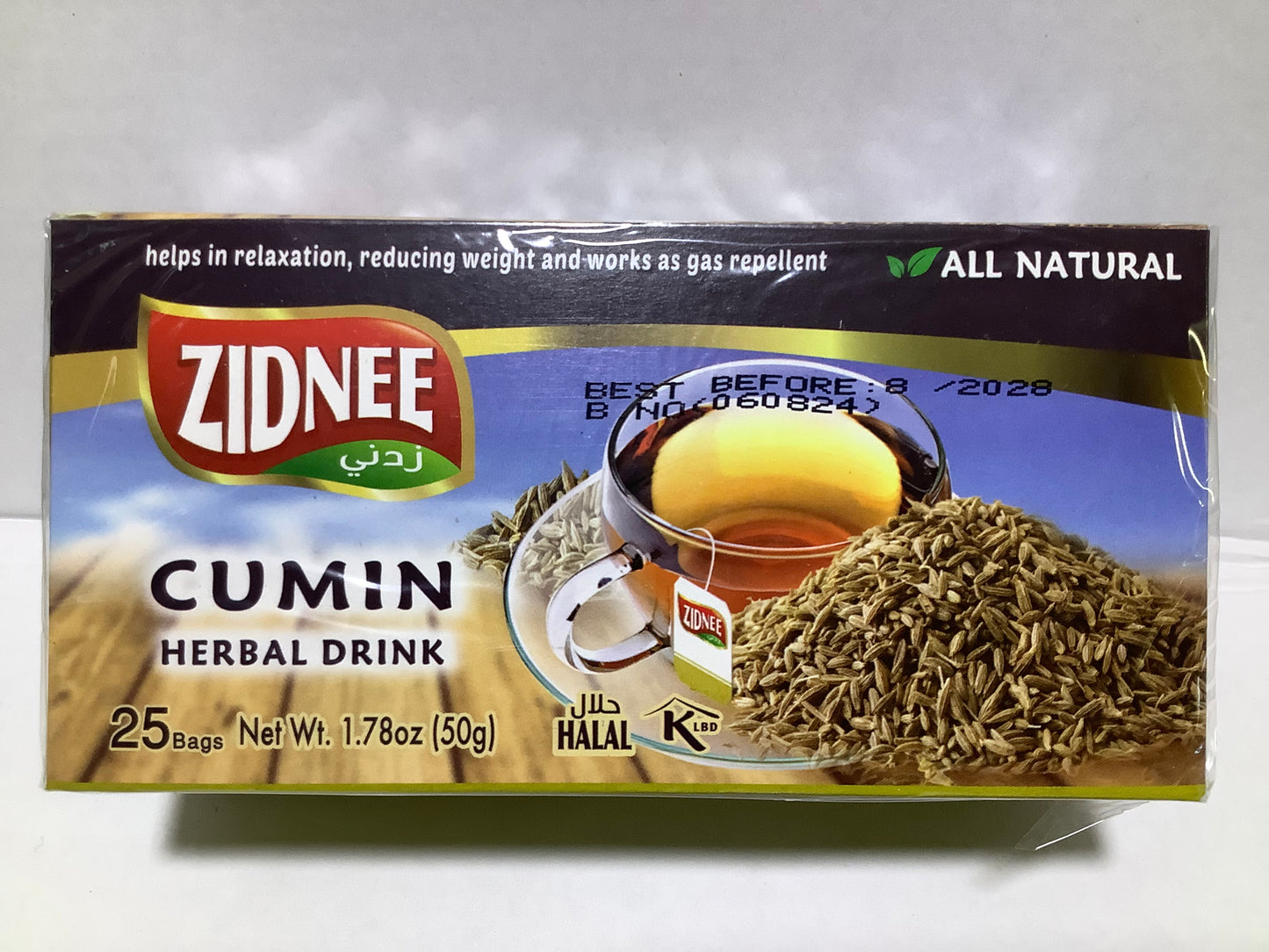 Zidnee Herbal Tea with Cumin