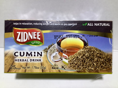Zidnee Herbal Tea with Cumin