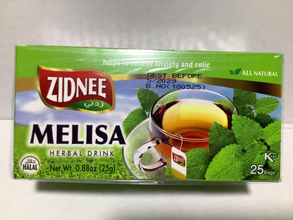 Zidnee Herbal Tea with Melisa