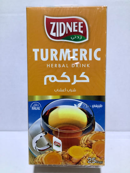 Zidnee Herbal Tea with Turmeric